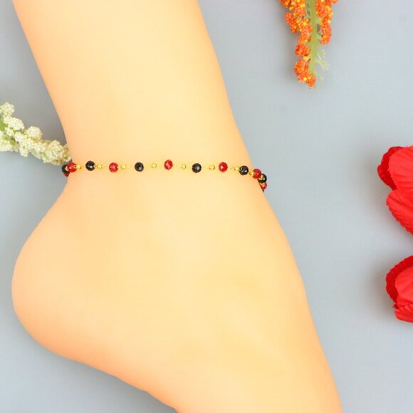 Handmade Anklet – A Stylish Choice for Women, Thoughtful Gift Idea, EVCH1508 - Picture 8 of 10